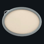 Boucle De Ceinture Ovale Blanched almond  (solid color)<br><div class="desc">Blanched almond  (solid color)</div>