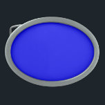 Boucle De Ceinture Ovale Bleu (couleur solide)<br><div class="desc">Bleu (couleur solide)</div>