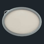 Boucle De Ceinture Ovale Bone (couleur solide)<br><div class="desc">Bone (couleur solide)</div>