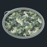 Boucle De Ceinture Ovale Camo Belt Buckle<br><div class="desc">Boucle de la ceinture affichée dans une impression camo verte. Customisez cet objet ou achetez tel quel.</div>