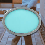 Boucle De Ceinture Ovale Couleur solide bleu néon électrique | Classique<br><div class="desc">Neon Electric Blue - Voici l'allure intemporelle de la conception couleur solide : un mélange captivant de forme classique et d'élégante simplicité. Ce design est une célébration de la puissance et de la beauté que l'on retrouve dans une teinte unique et frappante. Élégant, le design de couleurs massives embrasse l'essence...</div>