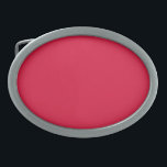 Boucle De Ceinture Ovale Couleur solide Crimson | Classique | Élégant | ten<br><div class="desc">Couleur solide Crimson | Classique | Élégant | tendance | Style</div>