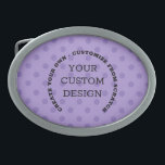 Boucle De Ceinture Ovale Créez votre propre conception personnalisée<br><div class="desc">Ajoutez du texte personnalisé pour personnaliser ce produit ou redessinez l'élément entièrement à partir de zéro en remplaçant l'image affichée par l'une des vôtres. Visitez Retroville Diner pour voir toute notre collection de cadeaux personnalisés, de faveurs pour les fêtes, d'imprimés d'art, de fournitures pour les petites entreprises et plus encore....</div>