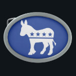 Boucle De Ceinture Ovale Démocrate Donkey Belt Buckle<br><div class="desc">Démocrate Donkey Belt Buckle Arrière - plan personnalisable. Choisissez la couleur arrière - plan que vous voulez en cliquant sur Customiser - Modifier - Arrière - plan.</div>