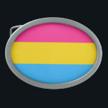 Boucle De Ceinture Ovale Drapeau de la fierté Pansexual<br><div class="desc">Drapeau Pansexual Pride. Montrez votre fierté et votre soutien pour la pansexualité avec ce grand drapeau et répandez un peu de paix et d'amour pour soutenir l'égalité d'orientation sexuelle! Visitez notre magasin pour découvrir plus de drapeaux LGBT,  drapeaux Bisexuels,  drapeaux Trangender et autres drapeaux du monde.</div>