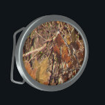 Boucle De Ceinture Ovale Forêt d'automne dynamique Nature Camouflage Décor<br><div class="desc">Une belle idée de cadeau sur mesure dans un décor de camouflage de nature forestière en automne. Ça a l'air bien, une idée cadeau géniale. Vous pouvez également le customiser, il suffit de cliquer sur le bouton bleu "CUSTOMISER IT!" ou le lien que vous voyez sur cette page de produit...</div>