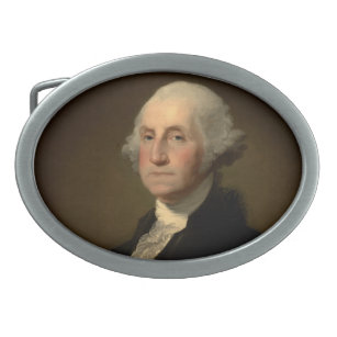 Boucle De Ceinture Ovale George Washington 1er président américain par Stua