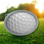 Boucle De Ceinture Ovale Golf Ball Texture<br><div class="desc">QUATRE ! Cette image de Golf Ball Dimples est parfaite pour chaque golfeur.</div>