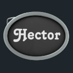 Boucle De Ceinture Ovale Hector Belt Buckle<br><div class="desc">Hector Belt Buckle</div>
