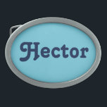 Boucle De Ceinture Ovale Hector Belt Buckle<br><div class="desc">Hector Belt Buckle</div>