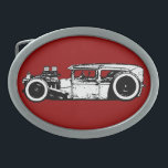 Boucle De Ceinture Ovale Hot rod/rat coupés Rod Silouette<br><div class="desc">Conception basée sur une photo d'accident de type. Ces Rod/rat noirs,  blancs et d'un rouge ardent Rod aidera non seulement à garder ces jeans,  mais la fait également avec le style ! :) ></div>