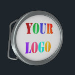 Boucle De Ceinture Ovale Logo de l'entreprise personnalisée Modèle de boucl<br><div class="desc">Couleur personnalisée - Concevez votre propre boucle de ceinture personnalisée avec le logo de l'entreprise Vos seaux de ceinture promotionnels / Cadeau- Ajoutez votre logo / image - Photo ou QR Code / Texte / plus ! Redimensionnez et déplacez les éléments avec l'outil Personnalisation. Choisissez / ajoutez vos couleurs arrière...</div>