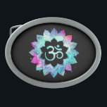 Boucle De Ceinture Ovale *~* Mandala Lotus OM AUM Symbole Aquarelle<br><div class="desc">* Un OM AUM Symbole Lotus Aquarelle Mandala sur une boucle de ceinture en forme ovale arrière - plan noire.* Note : Vous pouvez customiser le texte. Ici pour vous est une nouvelle ère étonnamment belle métaphysiquement inclinée spirituellement attrayante design susceptible d'inspirer la méditation et la contemplation calme. Il peut...</div>