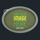 BOUCLE DE CEINTURE OVALE MODERNE ÉDITABLE ARMÉE VERT IMAGE MODÈLE TEXTE<br><div class="desc">IL S'AGIT D'UNE CONCEPTION ADAPTÉE AUX CLIENTS.VOUS POUVEZ CHANGER,  REdimensionner OU AJOUTER LOGO,  PHOTO,  TEXTE ET COULEURS COMME VOUS VOULEZ.MERCI.</div>
