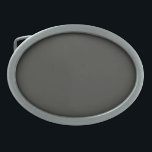 Boucle De Ceinture Ovale olive noire (couleur solide)<br><div class="desc">olive noire (couleur solide)</div>