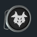 Boucle De Ceinture Ovale Rorschach Inkblot<br><div class="desc">Le test Rorschach, le test Rorschach inkblot, la technique Rorschach, ou tout simplement le test inkblot est un test psychologique dans lequel les perceptions des sujets des inkblots sont enregistrées et analysées à l'aide d'une interprétation psychologique, d'algorithmes complexes, ou les deux. Globe Trotters se spécialise dans l'imagerie idiosyncratique du monde...</div>