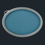 Boucle De Ceinture Ovale Saphir bleu (couleur solide)<br><div class="desc">Saphir bleu (couleur solide)</div>