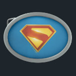 Boucle De Ceinture Ovale Superman Golden S Shield brillance<br><div class="desc">Brillant avec le symbole légendaire de l'espoir ! Ce design époustouflant présente l'emblématique bouclier "S" Superman, rendu en or radieux et en pourpre profond, brillant d'une intensité héroïque contre un audacieux arrière - plan bleu. La finition métallique élégante et les dégradés de couleurs riches confèrent à cet emblème un bord...</div>