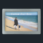 Boucle de ceinture photo personnalisée Vos photos<br><div class="desc">Boucle de ceinture photo et texte personnalisé - Votre propre design - Spécial - Famille personnalisée / Amis ou Boucles de ceinture personnel Cadeau - Ajouter votre texte et votre photo - Redimensionner et déplacer ou supprimer et ajouter des éléments / image avec l'outil de personnalisation. Choisissez / ajoutez votre...</div>