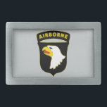 Boucle De Ceinture Rectangulaire 101st Division Aéroportée - service de combat<br><div class="desc">101st Division Aéroportée - service de combat</div>
