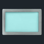 Boucle De Ceinture Rectangulaire Baby Blue Color Customisé Designer<br><div class="desc">Baby Blue Color Customisé Designer</div>