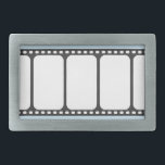 Boucle De Ceinture Rectangulaire Bande de film boucle<br><div class="desc">Es-tu dans le cinéma ? Montrez-le ensuite avec le Film Strip Belt Buckle. Parfait pour cet écrou de film.</div>