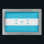 Boucle De Ceinture Rectangulaire Belt Buckle avec Drapeau du Honduras<br><div class="desc">Ajoutez une touche de fierté hondurienne à votre garde-robe avec cette boucle élégante à ceinture arborant le drapeau du Honduras ! Cette boucle à ceinture accrocheuse est conçue pour être à la fois un accessoire fonctionnel et une déclaration audacieuse de votre fierté nationale. Le design dynamique des drapeaux est bien...</div>