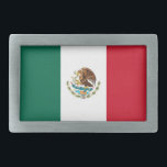 Boucle De Ceinture Rectangulaire Belt Buckle avec drapeau du Mexique<br><div class="desc">Ajoutez une touche de fierté mexicaine à votre collection d'accessoires avec notre boucle à ceinture exclusive avec le drapeau du Mexique! Conçu avec une attention minutieuse aux détails, cette boucle à ceinture est plus qu’un simple élément fonctionnel, c’est une célébration audacieuse de la culture et du patrimoine du Mexique. Le...</div>