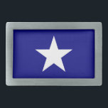 Boucle De Ceinture Rectangulaire Bonnie Bleu Drapeau avec boucle blanche Lone Star<br><div class="desc">Bonnie Bleu Drapeau avec Lone White Star Belt boucle : Le Bonnie Bleu Drapeau avec son étoile blanche solitaire sur l'arrière - plan bleu était le drapeau officieux des Etats confédérés d'Amérique au début de la guerre civile américaine.</div>