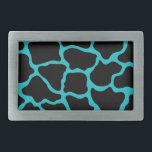 Boucle De Ceinture Rectangulaire Cadeau Poster de animal rétro Belt Buckle<br><div class="desc">Le design est d'art original.</div>