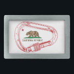 Boucle De Ceinture Rectangulaire Carabiner d'Escalade californienne<br><div class="desc">La Californie est une mecque des escalades. Yosemite,  Joshua Tree,  Tahquitz,  Sierra Eastside,  les Aiguilles,  Lover's Leap,  et bien sûr la Sierra Nevada. Cali a tout pour les grimpeurs !</div>
