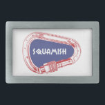 Boucle De Ceinture Rectangulaire Carabinier Escalade Squamish<br><div class="desc">Un granit parfait et facilement accessible - deux choses que les grimpeurs aiment. Squamish a tout,  de courtes routes et multipitch,  et il est si proche de Vancouver.</div>