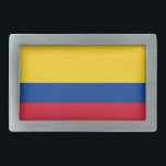 Boucle De Ceinture Rectangulaire Ceinture avec drapeau de la Colombie<br><div class="desc">Ajoutez une touche unique de fierté colombienne à votre collection d'accessoires avec notre boucle à ceinture exclusive avec le drapeau de la Colombie ! Conçu avec une attention minutieuse aux détails, cette boucle à ceinture n’est pas seulement fonctionnelle, c’est une célébration de la culture et de l’identité de la Colombie....</div>