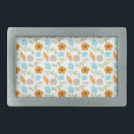 Boucle De Ceinture Rectangulaire Coquillages Sea Snail Orange Flower Green Feuilles<br><div class="desc">Sur un arrière - plan blanc solide et délicat se trouvent des coquillages bleus, des escargots de mer oranges, des fleurs et des feuilles verts qui décorent délicatement et composent ce design naturel et frais. Si vous êtes un amateur de nature et d'éléments marins, c'est l'option idéale pour vous. Un...</div>