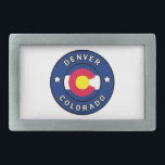 Boucle De Ceinture Rectangulaire Denver Colorado<br><div class="desc">Denver Colorado</div>