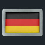Boucle De Ceinture Rectangulaire Drapeau de l'Allemagne Belt Buckle<br><div class="desc">Drapeau de l'Allemagne Belt Buckle</div>