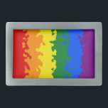 Boucle De Ceinture Rectangulaire Funky Boho Abstrait Gay Rainbow Mosaic Pride Drape<br><div class="desc">Gay est un terme utilisé pour définir l'attraction envers le même genre. Cela couvre les termes homosexuels et homoromantiques. Le terme "gay" peut s'appliquer aux hommes, aux femmes et aux individus non binaires. Il est également utilisé comme terme pour toute personne qui n'est pas hétéro, ou toute personne de la...</div>