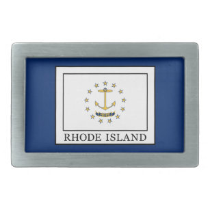 Boucle De Ceinture Rectangulaire Île de Rhode