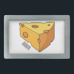 Boucle De Ceinture Rectangulaire Illustration de fromage<br><div class="desc">Illustration de fromage</div>