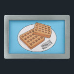 Boucle De Ceinture Rectangulaire Illustration de gaufre<br><div class="desc">Illustration de gaufre</div>