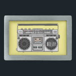Boucle De Ceinture Rectangulaire Illustration de la bande dessinée radio<br><div class="desc">Illustration de la bande dessinée radio</div>