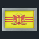 Boucle De Ceinture Rectangulaire L'armée sud-vietnamienne Belt Buckle<br><div class="desc">Ceinture militaire sud-vietnamienne</div>