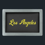 Boucle De Ceinture Rectangulaire Los Angeles Belt Buckle<br><div class="desc">Los Angeles Belt Buckle</div>