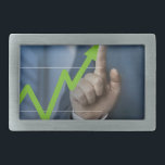Boucle De Ceinture Rectangulaire Man showing stock price touchscreen concept<br><div class="desc">Man showing stock price touchscreen concept</div>