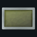 Boucle De Ceinture Rectangulaire Motif géométrique du maillage vert de l'Armée<br><div class="desc">Militaire dégradé géométrique maillage motif triangles ombre. Huile verte d'olive foncée de l'armée pour équipement de soldat,  camo. Il imite les paysages militaires naturels,  la résistance,  l'endurance,  la résilience. Les sous-tons de terre se connectent à la nature,  au sol. Symbolise l'héritage militaire,  l'utilité extérieure.</div>
