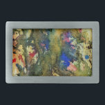 Boucle De Ceinture Rectangulaire Polychromoptic #6 par Michael Moffa<br><div class="desc">Polychromoptic #6 de la série Polychromoptique de Michael Moffa,  1989. OEuvre originale : copyright universel Michael Moffa.</div>