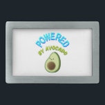 Boucle De Ceinture Rectangulaire Powered by Avocado<br><div class="desc">Powered By Avocado : un joli dessin d'avocat. Toutes les images numériques. Design original. Disponible dans différents produits.</div>