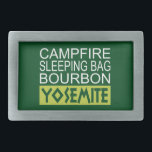 Boucle De Ceinture Rectangulaire Sac couché de feu Bourbon Yosemite<br><div class="desc">De quoi d'autre avez-vous besoin dans la vie ? La vie en plein air vous appelle à Yosemite !</div>