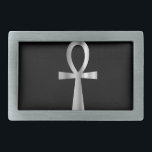 Boucle De Ceinture Rectangulaire Symbole de Kemetism- Ankh<br><div class="desc">Symbole de Kemetism- Ankh</div>