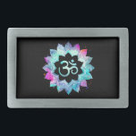 Boucle De Ceinture Rectangulaire Symbole de Lotus OM AUM de mandala d'aquarelle de<br><div class="desc">* Un mandala d'aquarelle de Lotus de symbole d'OM AUM sur une ceinture noire buckle.* de forme de rectangle d'arrière - plan Ici pour vous est une nouvelle conception attirante vraisemblablement métaphysique spirituellement inclinée de façon saisissante belle d'âge pour inspirer la méditation et la contemplation calme. Elle peut faire un...</div>